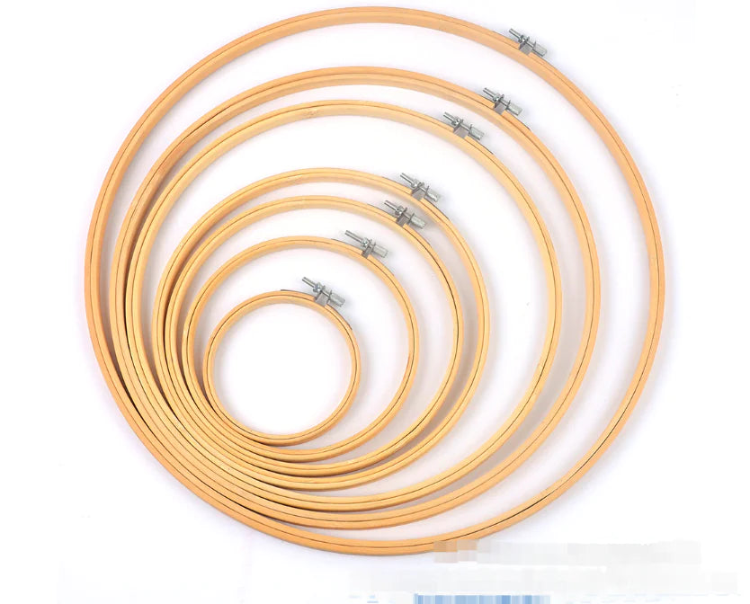 🌿 Nan Bamboo Embroidery Hoop