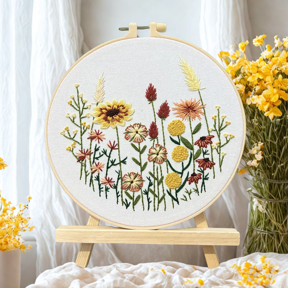 Floral DIY Embroidery Design: Yiling ๐ผ