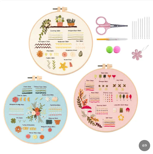 Essential Stitches Sampler Kit 2 - Stitch Along
