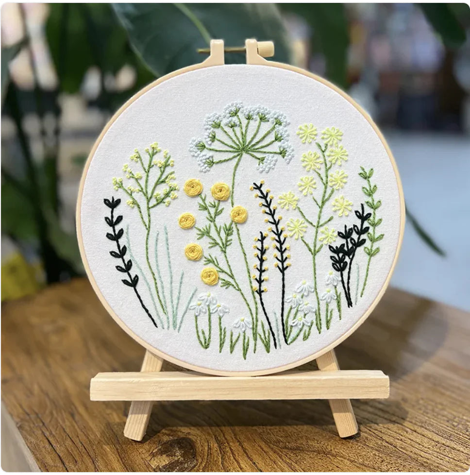 Floral DIY Embroidery Design: Pingxia πΈ
