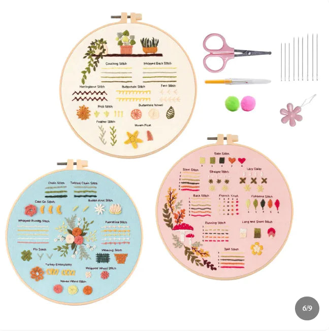 Essential Stitches Sampler Kit 2 - Stitch Along