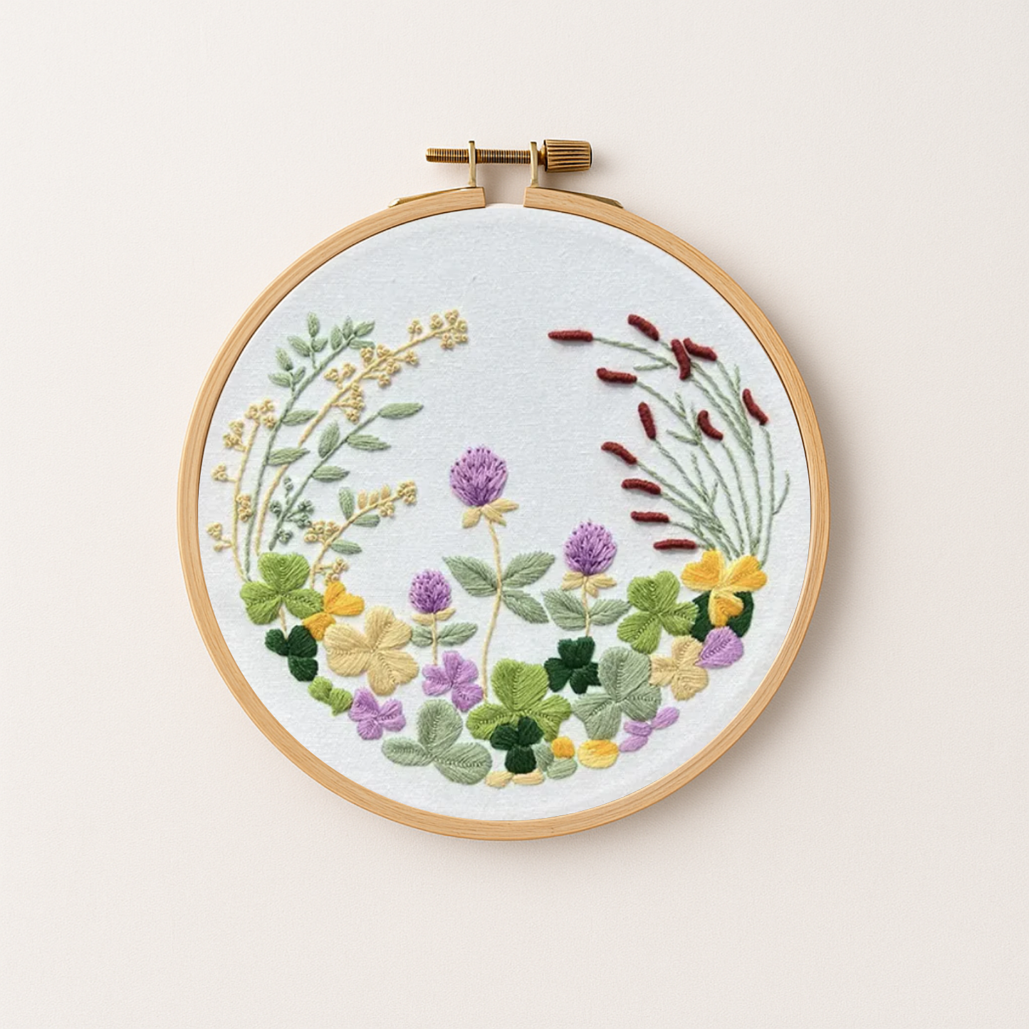 Floral Embroidery Kit