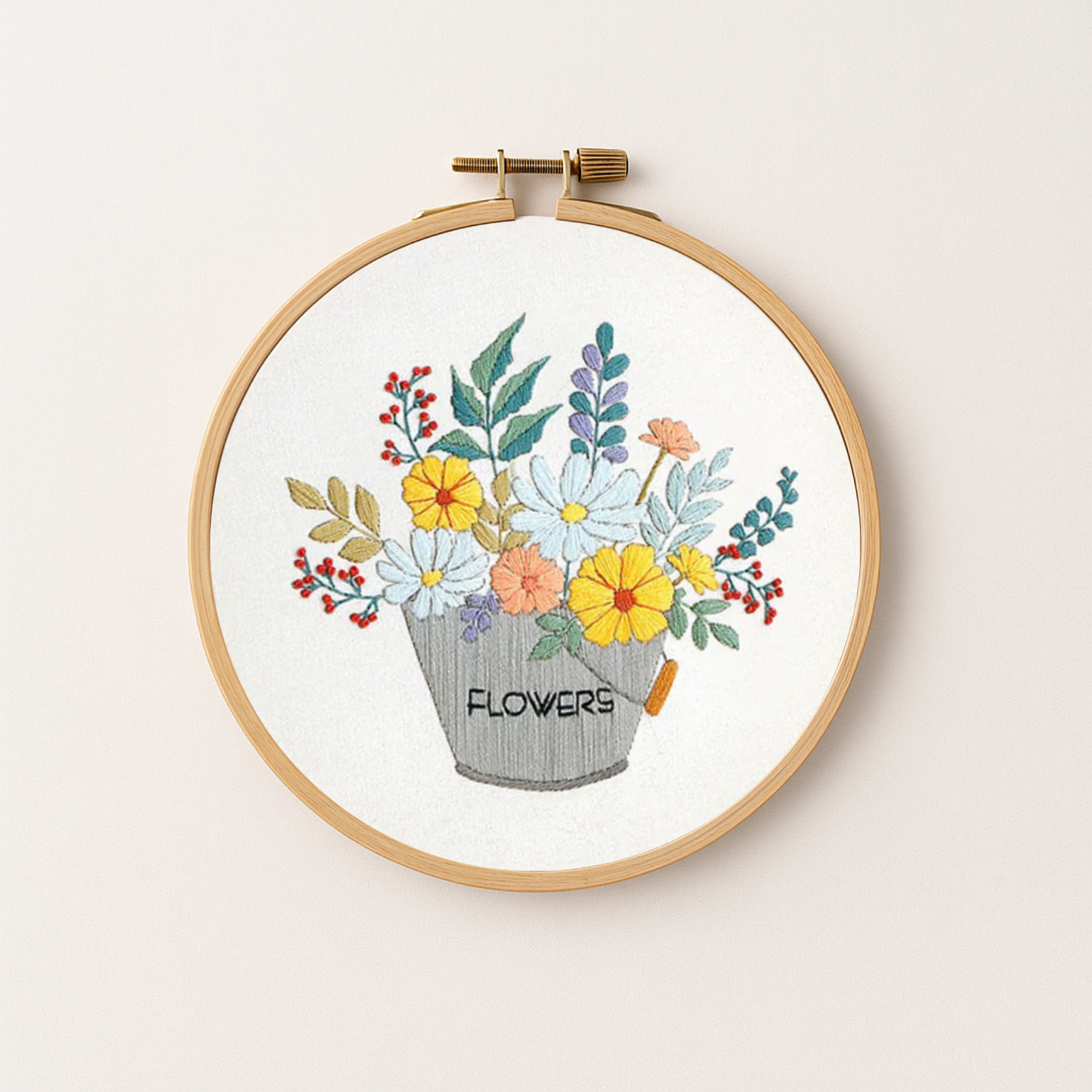 Flowers Embroidery Kit