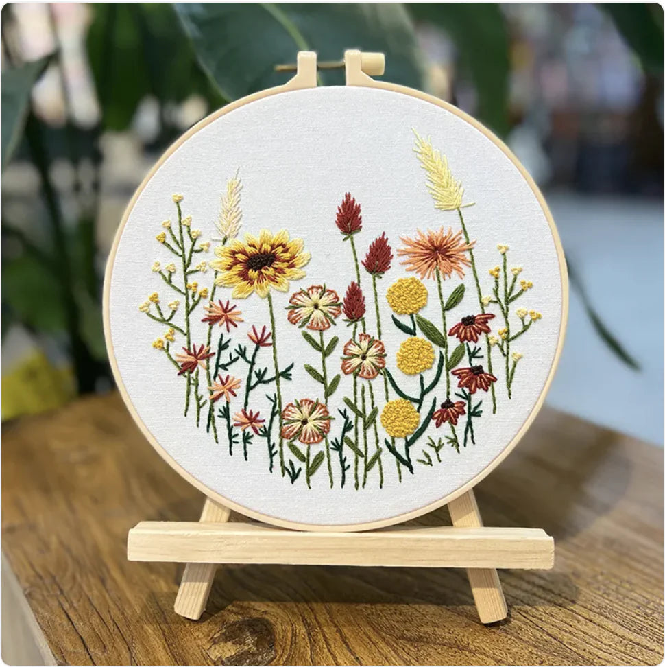 Floral DIY Embroidery Design: Yiling ๐ผ