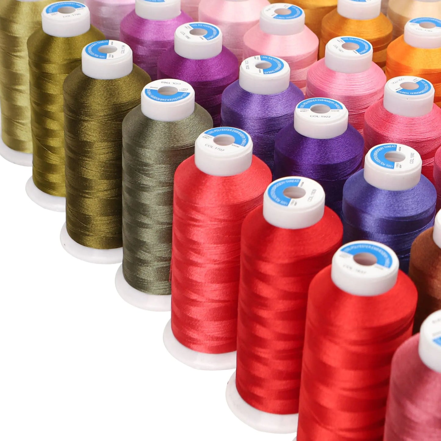 High-Strength Polyester Embroidery Thread – 4000 m Spool