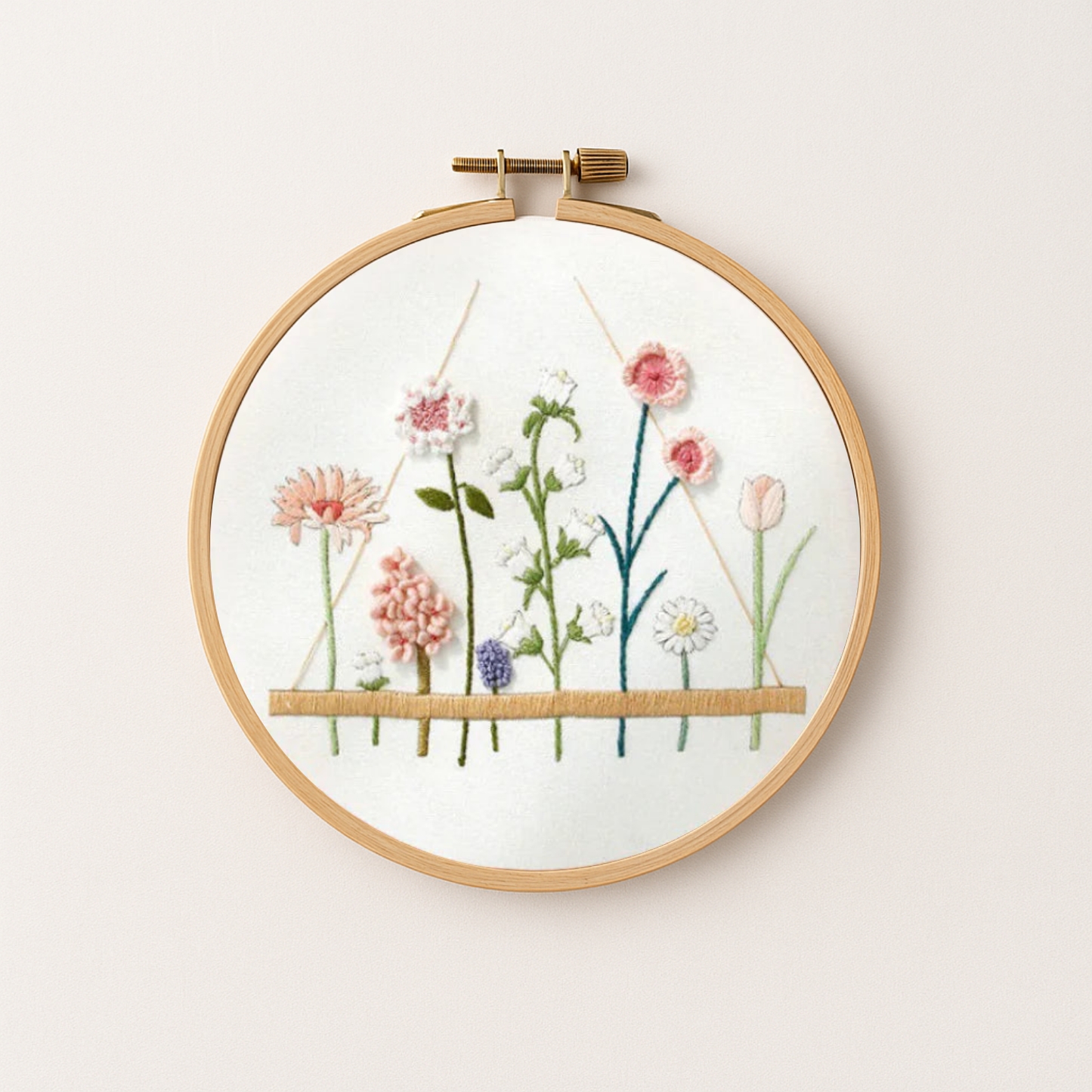 Flowers Embroidery Kit