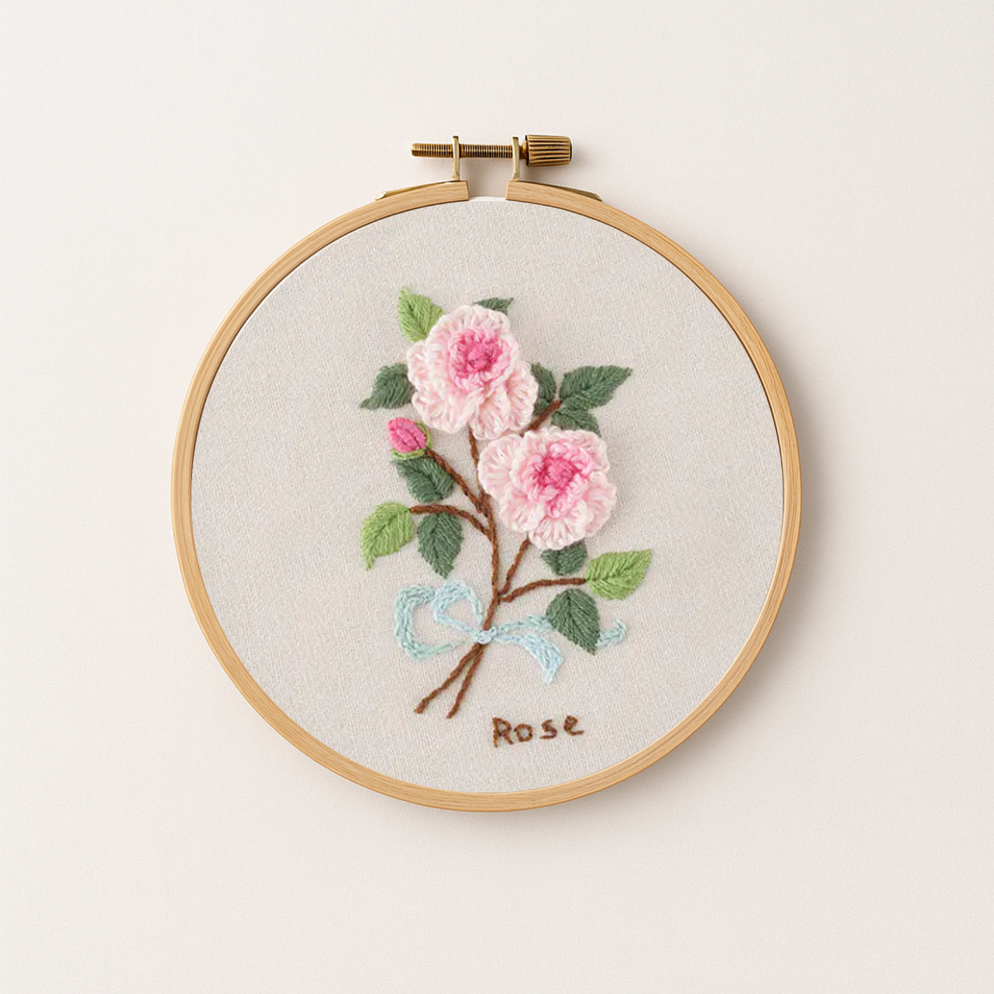 Rose Embroidery Design