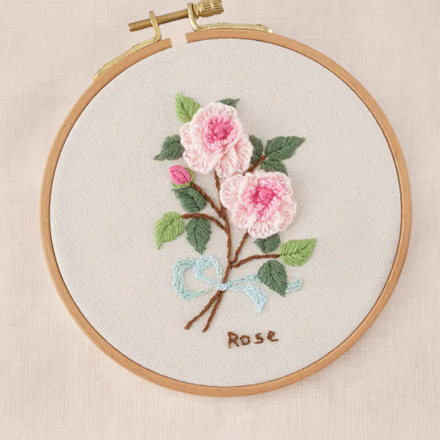 Rose Embroidery Design