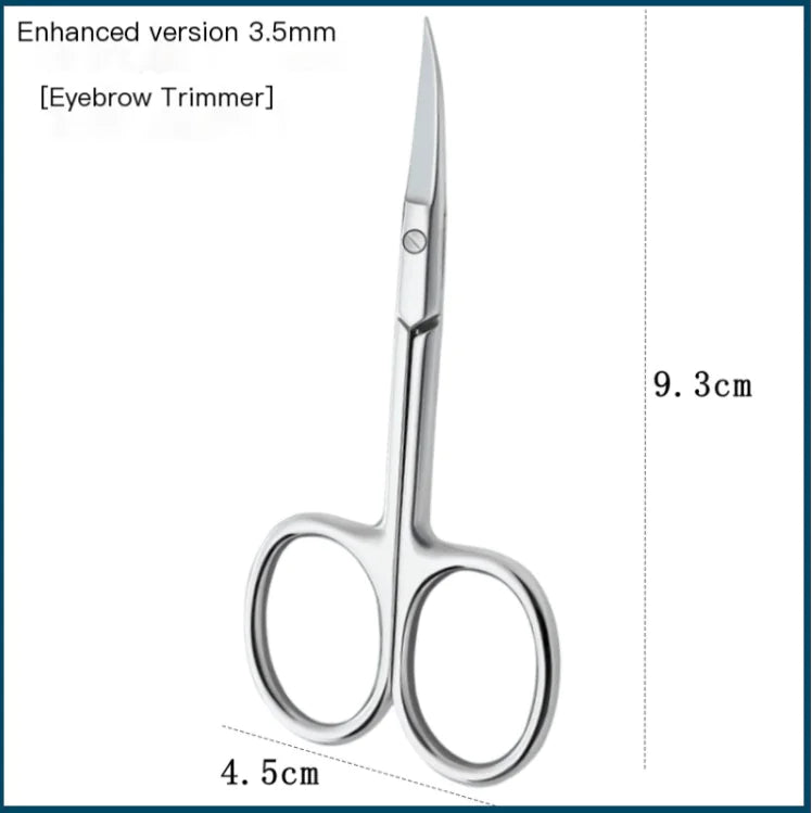 Stainless Steel Embroidery Scissors for Eyebrow and Nail