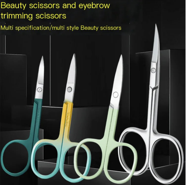 Stainless Steel Embroidery Scissors for Eyebrow and Nail