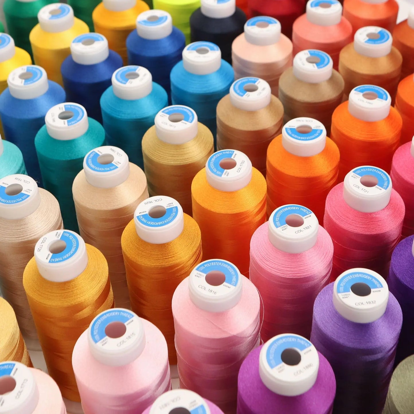 High-Strength Polyester Embroidery Thread – 4000 m Spool