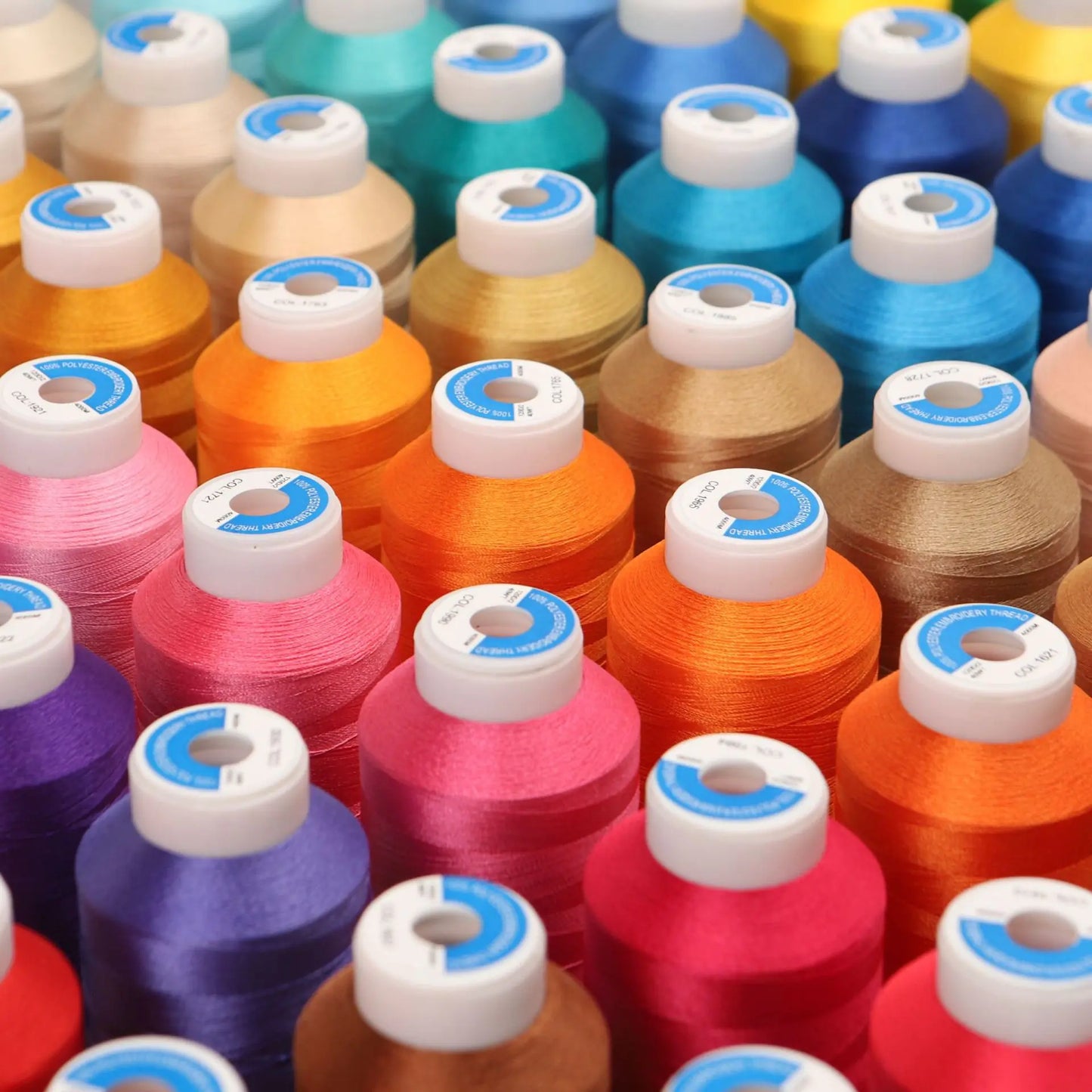 High-Strength Polyester Embroidery Thread – 4000 m Spool