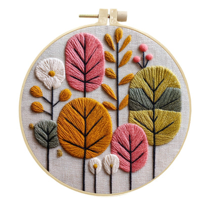 Fall Grove Embroidery Kit