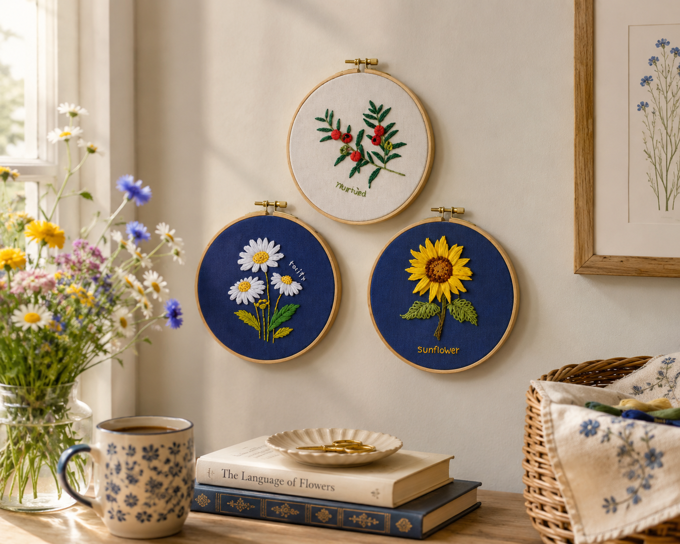 Delicate Blooms — Bright Meadow