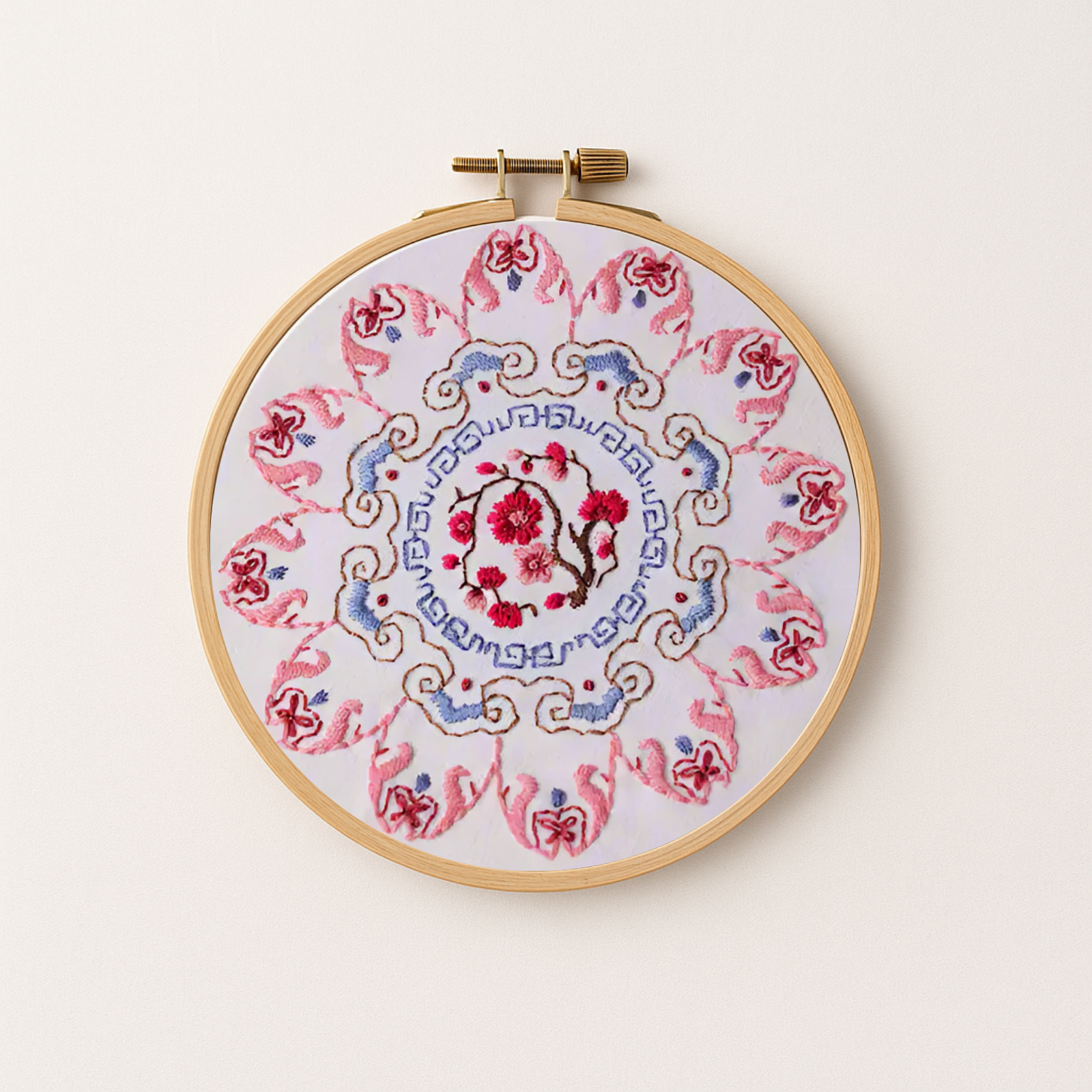 Cherry Blossom Embroidery Design