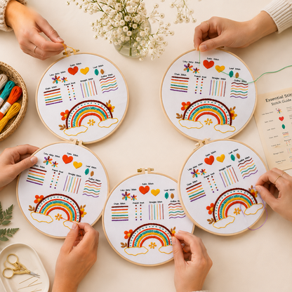 Essential Stitches Group Embroidery Pack
