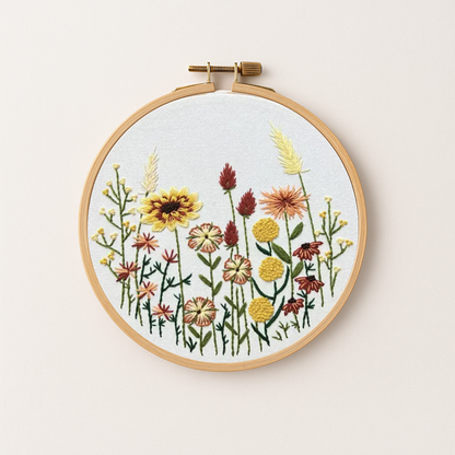 Flowers Embroidery Design