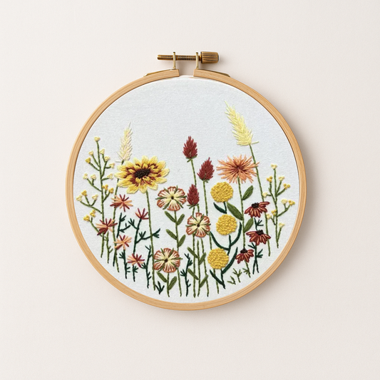 Flowers Embroidery Design