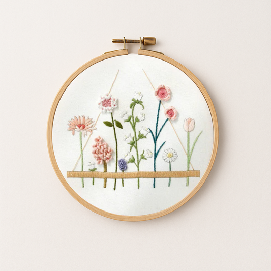 Flowers Embroidery Kit