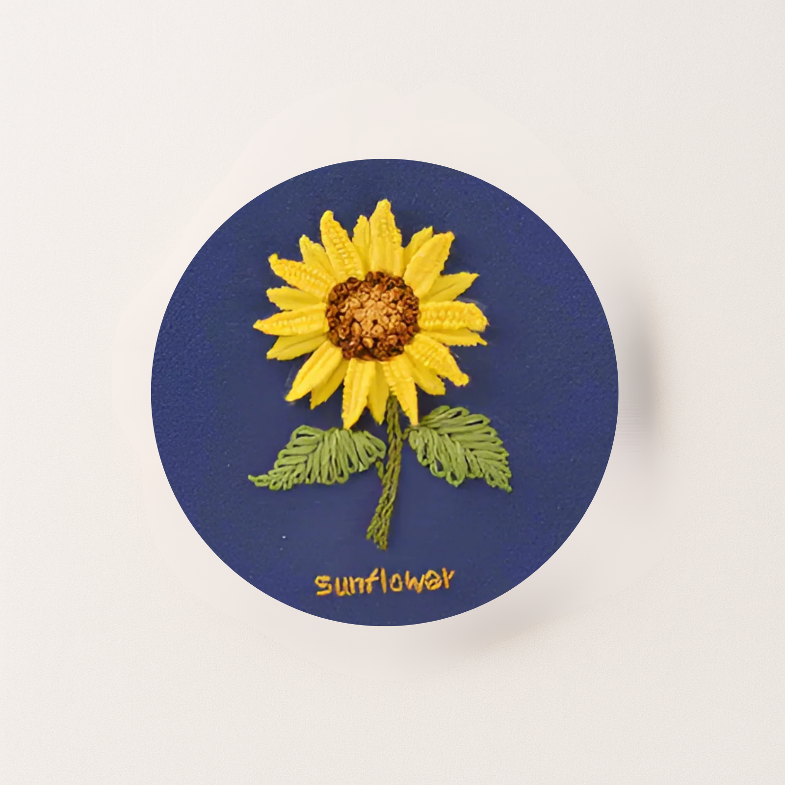 Sunflower Embroidery Design