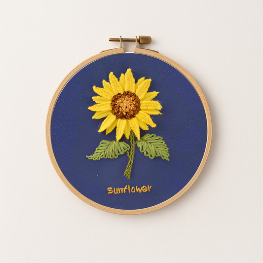 Sunflower Embroidery Design