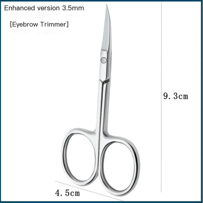 Stainless Steel Embroidery Scissors for Eyebrow and Nail