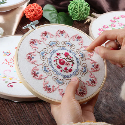 Cherry Blossom DIY Embroidery Starter Kit – A Beautiful Beginning for Beginner Crafters